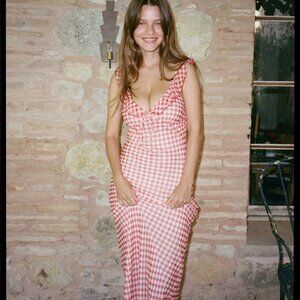 Realisation Par Heidi Rouge Gingham Dress - Worn Once - XL